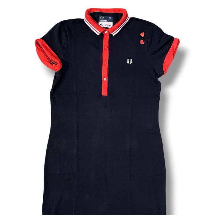 Baju Tshirt Dress Polo Kaos Kerah Fred Perry Bekas