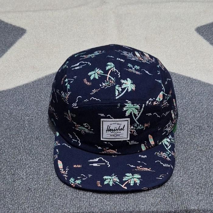 topi five panel herschel original no stussy supreme