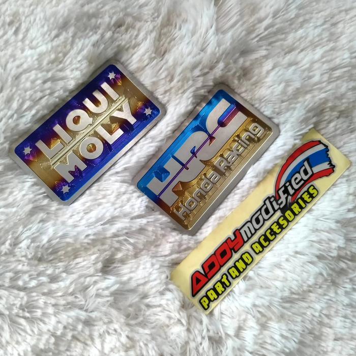 Emblem hugger titanium liquimoly & HRC OSEAN