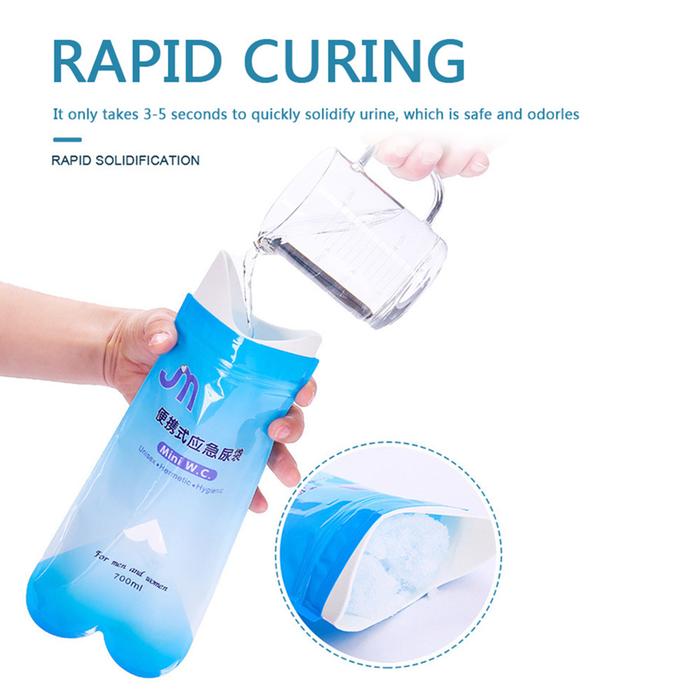 4-40pcs Urinal Car Urinal Bucket Disposable Urinal Portable Pee Bags