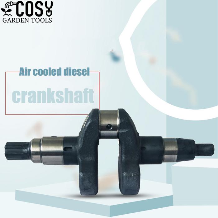 Air-cooled Diesel Spline crankshaft for 173F 178F 186F 186FA 188F