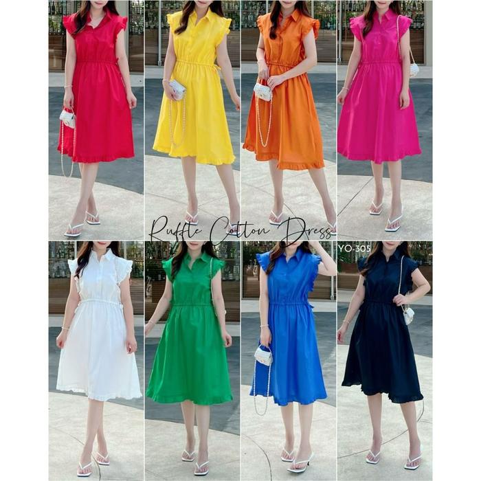 Ester Dress Cotton Premium