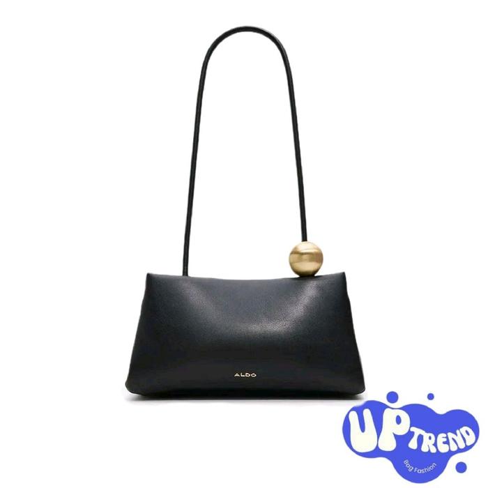 Aldo Alalelle Tas Bahu Wanita - Hitam Overflow dengan Desain Elegan dan Praktis