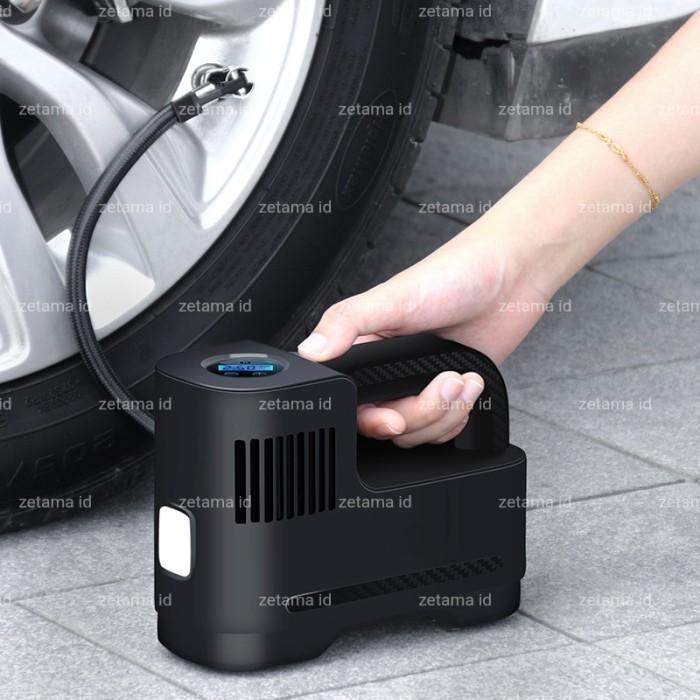 Pompa Angin Elektrik Mobil Portable 120w Kompresor Elektrik DC Mobil