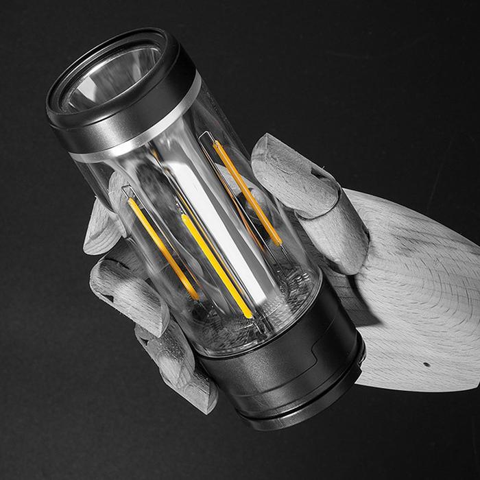 [cod]senter lentera led camping lamp 3 in 1 emergency lamp tahan lama 24 jam magnetic & power bank r