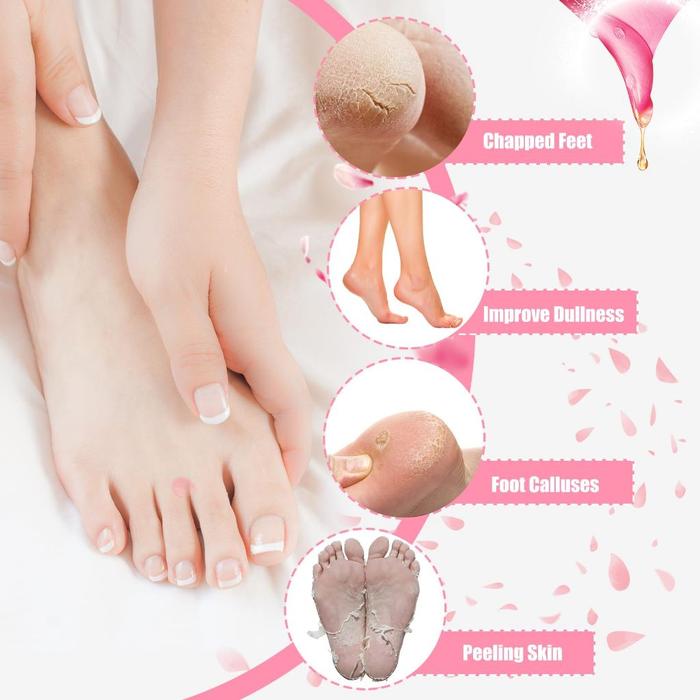 1 Pasang Kaos Kaki Pelembab Kaki Kaos Kaki Gel Silikon Kaos Kaki Kaki Pecah Kaos Kaki Untuk Kaki Pec