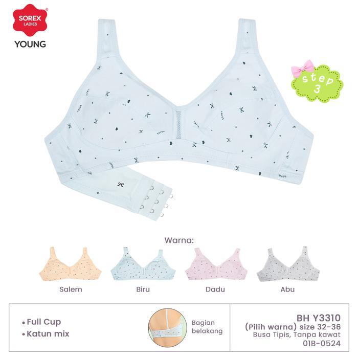 PREMIUM SOREX YOUNG BRA 3310 STEP 3 - BH REMAJA