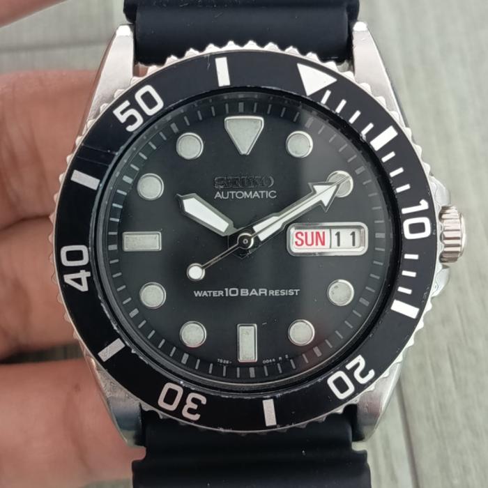 Seiko Diver 7S26 - 0040 Automatic Black Dial Day Date