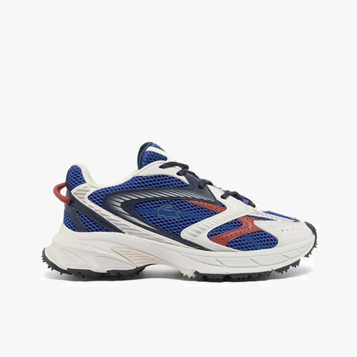 LACOSTE Men’s Sneakers L003 Neo Shot Sepatu Sneakers Running Pria Original - Blue • 2M8