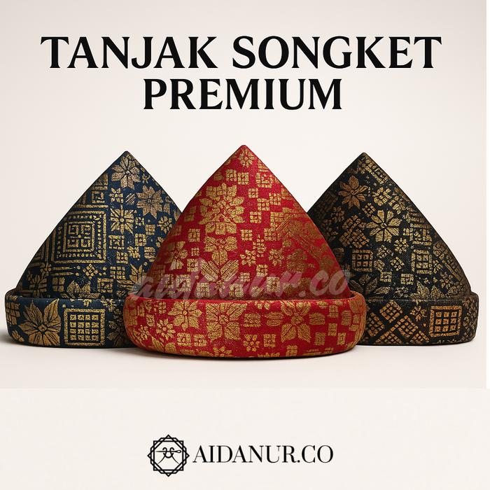 TANJAK UNSRI/tanjak songket/tanjak palembang/tanjak songket melayu