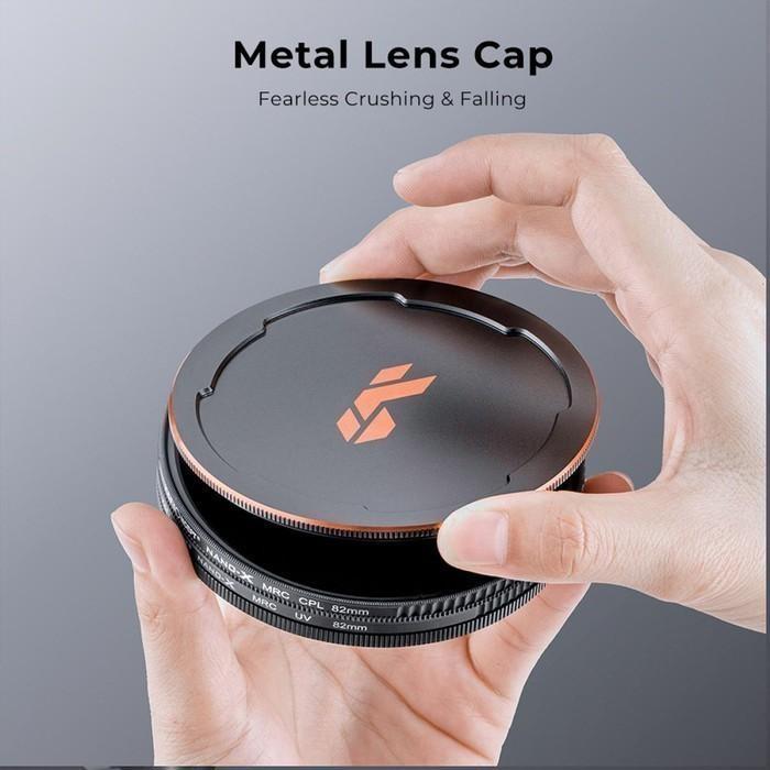 KNF Concept 58mm 2 in 1 Filter Kit UV CPL + Lenscap K&F Concept