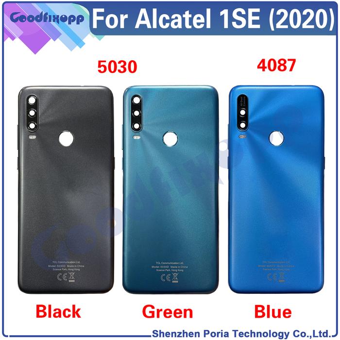 For Alcatel 1SE (2020) 5030U 5030F 5030 5030D 4087 4087U Battery Back Cover Rear Case Cover For Alca