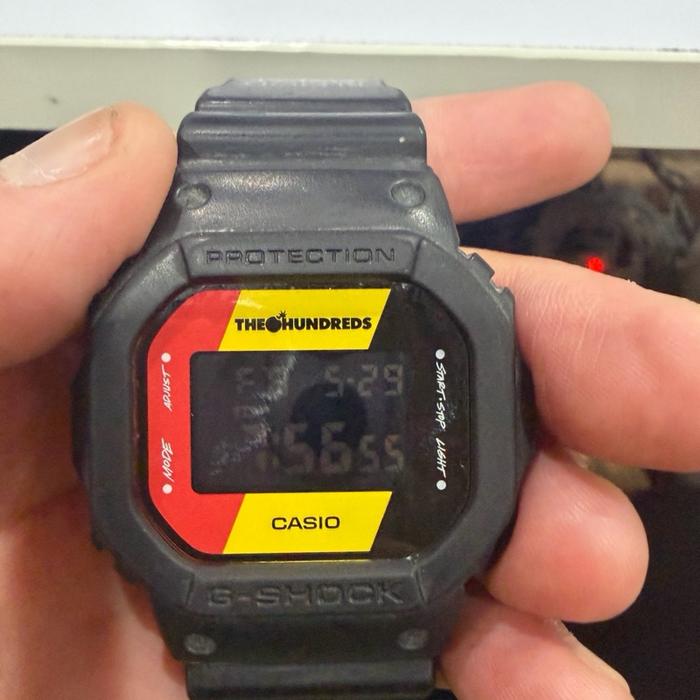 G Shock DW5600HDR The Hundreds Second
