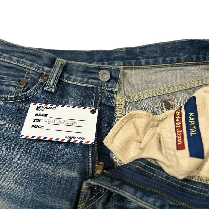 Vintage Kapital Japan: Distressed Jeans Pria Denim