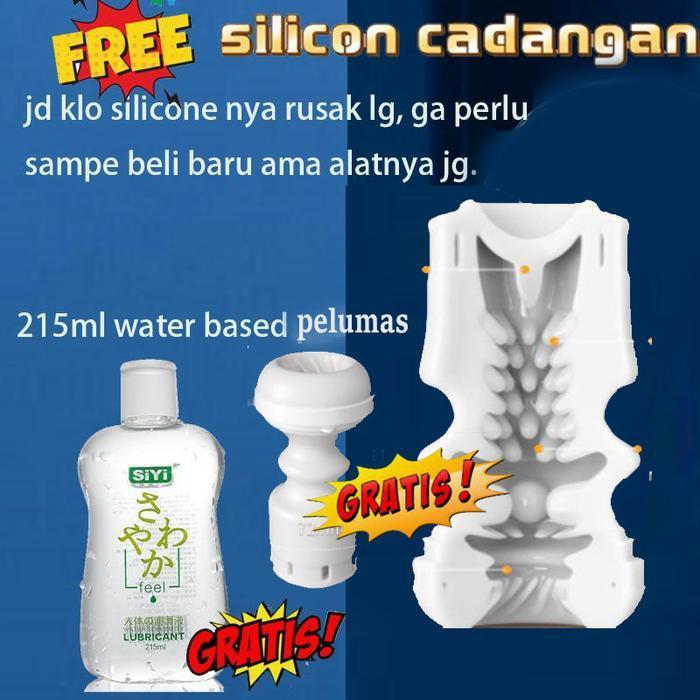 BAJU LENGAN PANJANG TERLARIS || Promo 14 in 1 App Maju Mundur Hisap Getar Automatic Vacuum Cup Male 