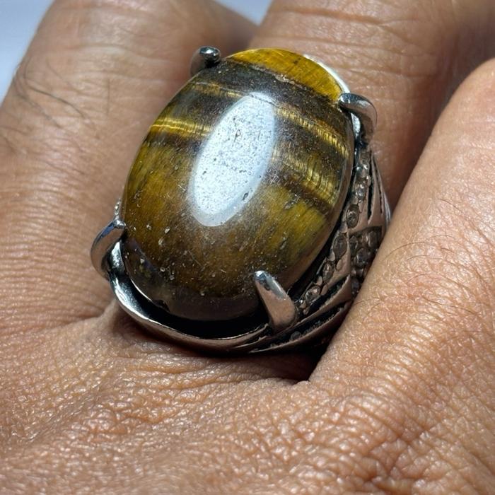 Tiger eye kendit tumpuk lawasan