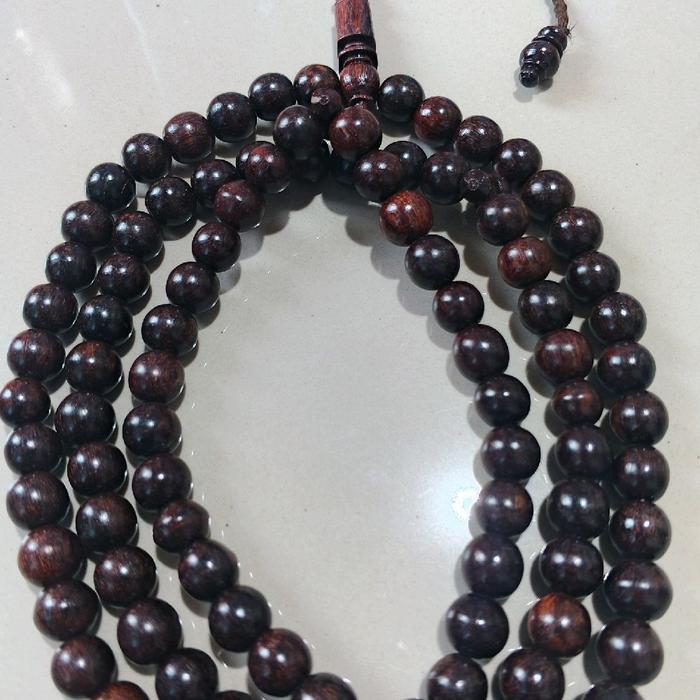 TASBIH KAYU STIGI WULUNG MATI NGURAK JUMBO 12 MM