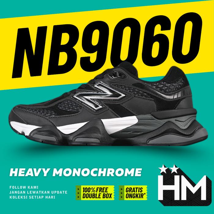 NB Balance 9060 Black Silver Shoe Palace Exclusive Sneaker U9060PNR (Size 36-46.5)