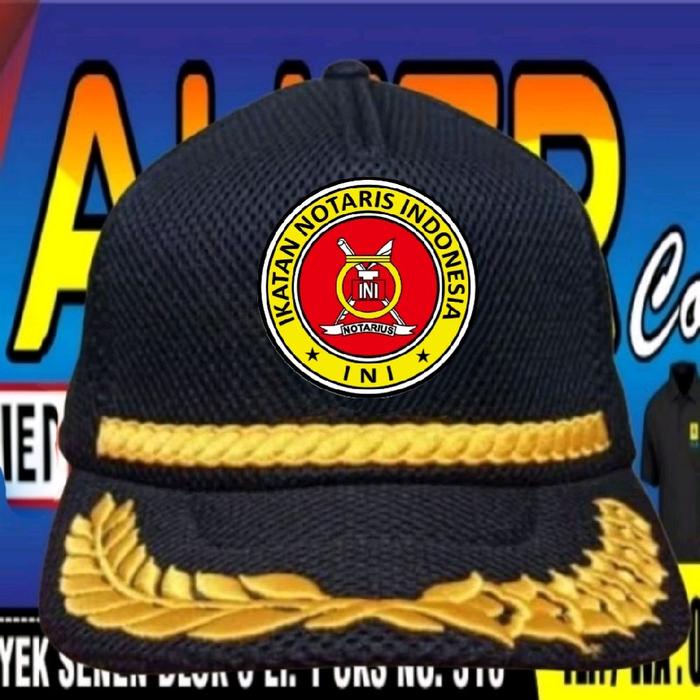 ready stok topi notaris topi jaring notaris topi kerja notaris topi seragam notaris topi pdh notaris