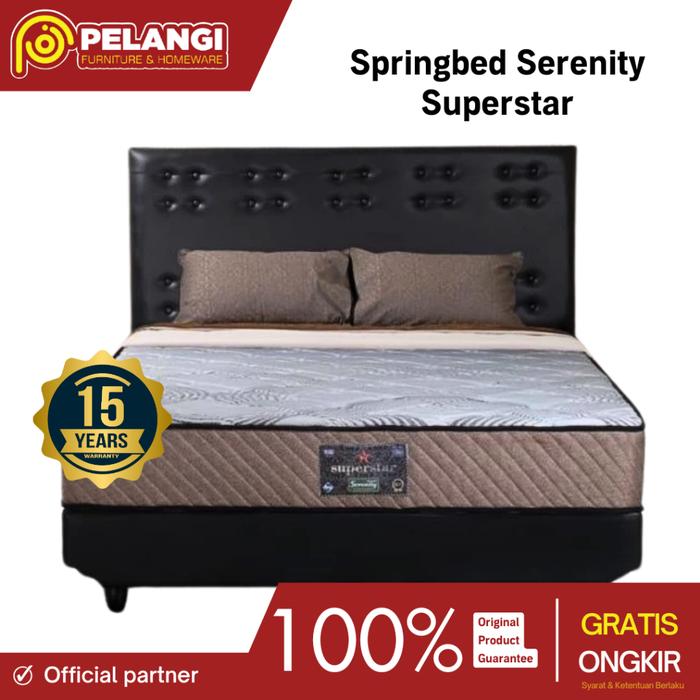 Springbed Serenity Superstar | Springbed Elite Serenity Superstar | Kasur Springbed | Tempat Tidur