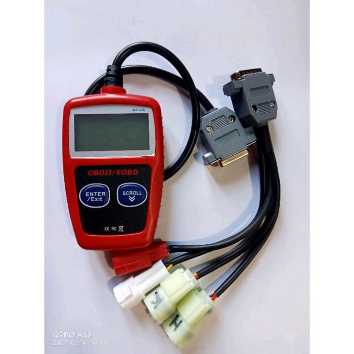 scaner obd2 sepeda motor portabel