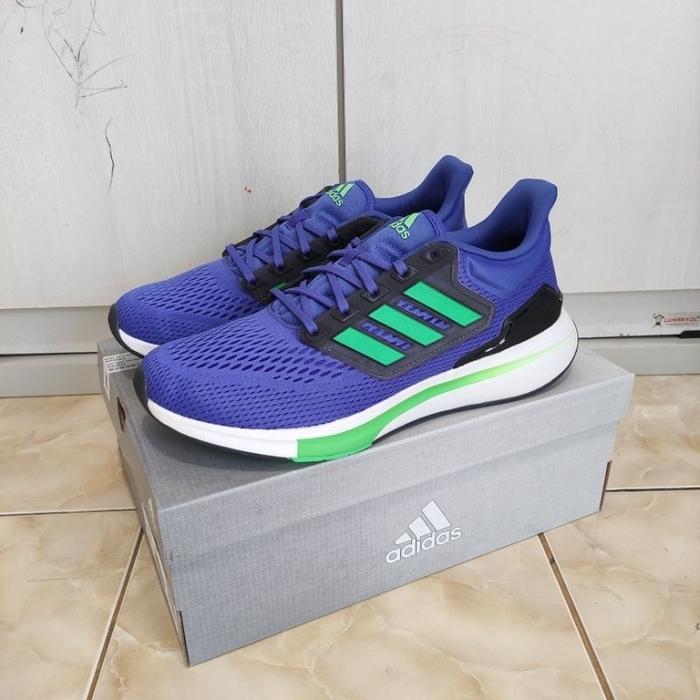 Sepatu Adidas EQ21 Running Jogging Olahraga Shoe