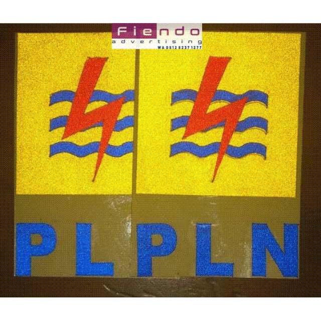 Sticker Logo PLN Sticker Cutting