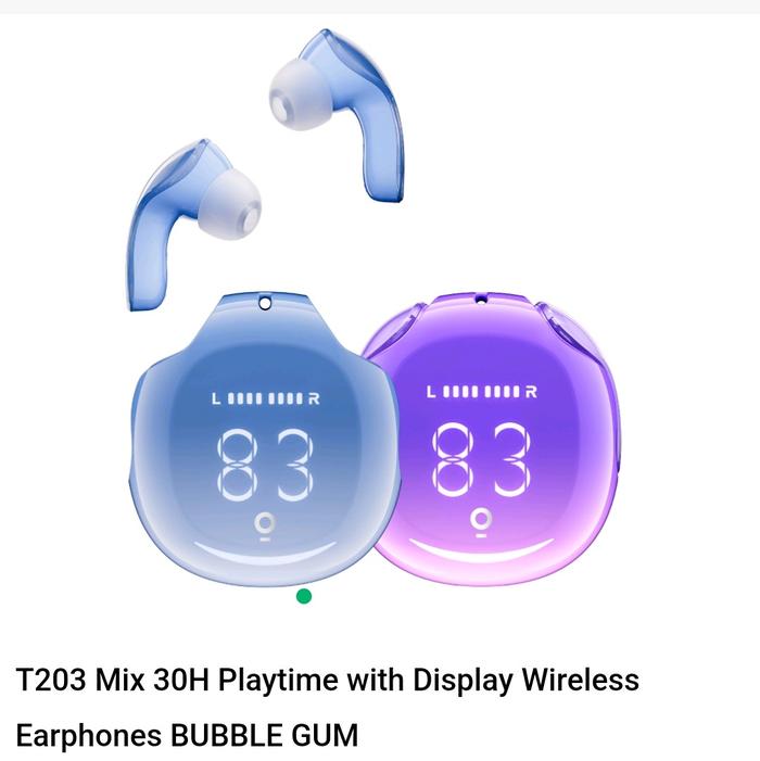 T203 mix 30H Playingtime with Display Wireless Earphones