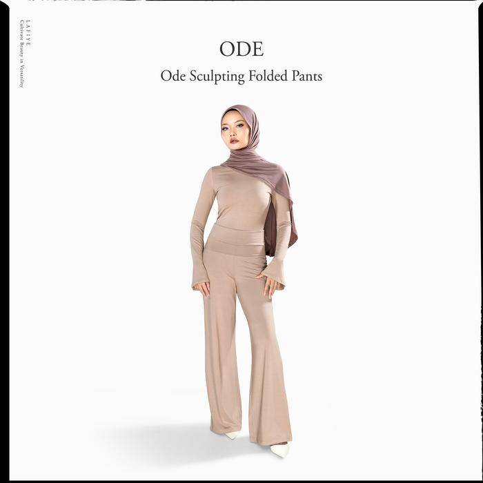 Lafiye - Ode Sculpting Folded Pants
