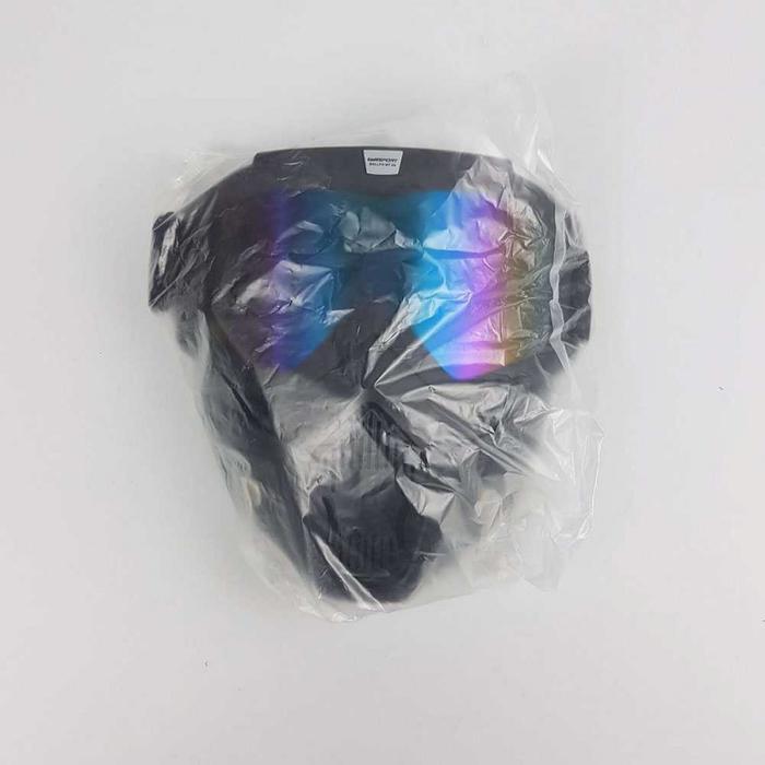 TaffSPORT BOLLFO Kacamata Goggles Mask Motor Retro Windproof - MT-04