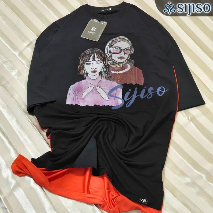 SIJISO Tunik Motif Korea Girl
