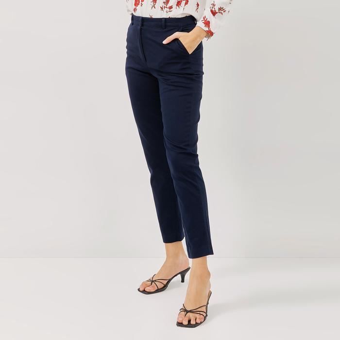 Geela Official - Chinos Pants Navy 3003 (G.3003) - Celana Wanita