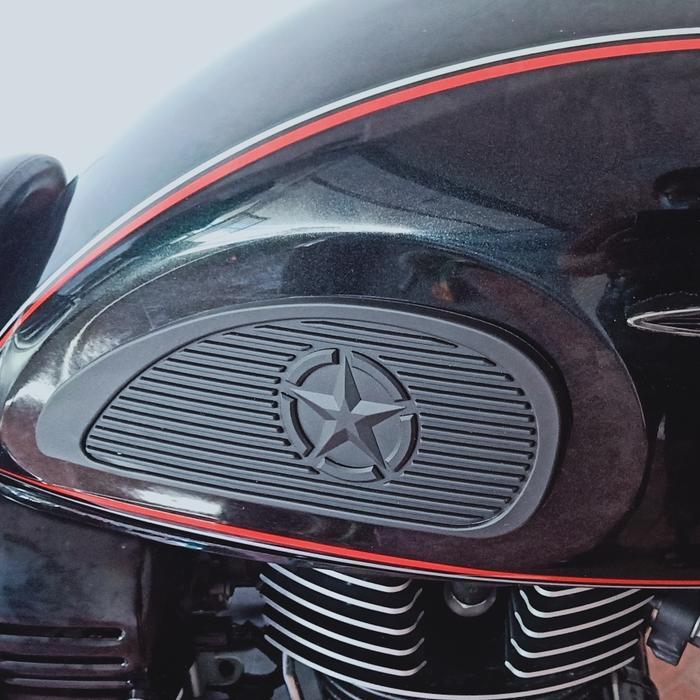 Emblem Tangki Rubber Tank pad Motor custom L1
