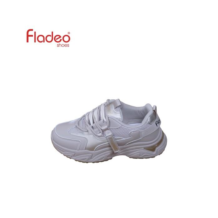 G㊛OZ FLADEO B24/LSS332-1BG/SEPATU SNEAKERS TALI WANITA [ SNEAKERS SHOES ] S☎X7