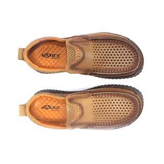 INSTAN ROHDE MEN 5605 SEPATU CASUAL PRIA WARNA KHAKI DAN BROWN ORIGINAL KULIT ASLI LARIS