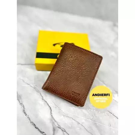 COD Dompet Lipat Buku Model Unik Motif Urat Dompet Cowok Murah Semi kulit