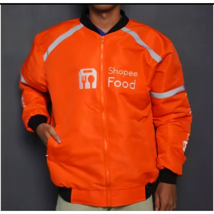 Jaket Driver ShopeeFood Terbaru 2025 Anti Air