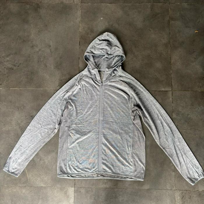 Uniqlo Dry Ex Odor Control Grey Jacket Man