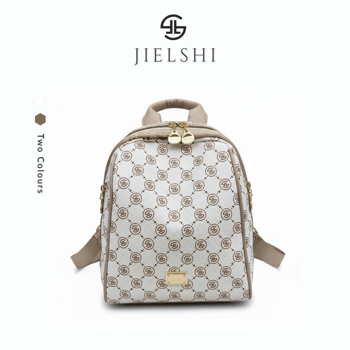 RANSEL ANDIN KC-048# Tas Ransel Wanita - Backpack Cewek Bahan Kulit PU Leather Premium Model Terbaru
