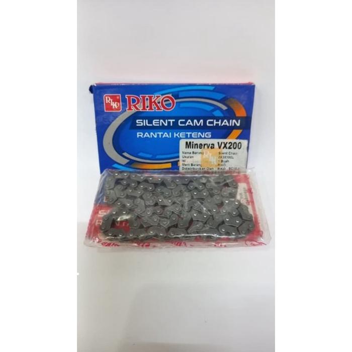 Original RIKO Rantai keteng Motor Minerva 200 VX R200 kamprat Silent Timing Chain Genuine 2x3 100L