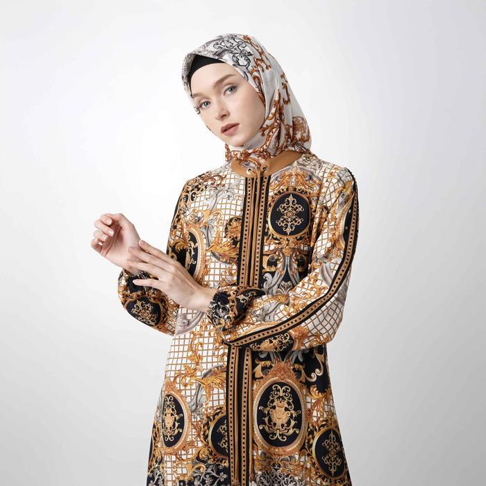 Hikmat Fashion Original A8847-05 Abaya Hikmat Terbaru 2024 Noerbutikmuslim