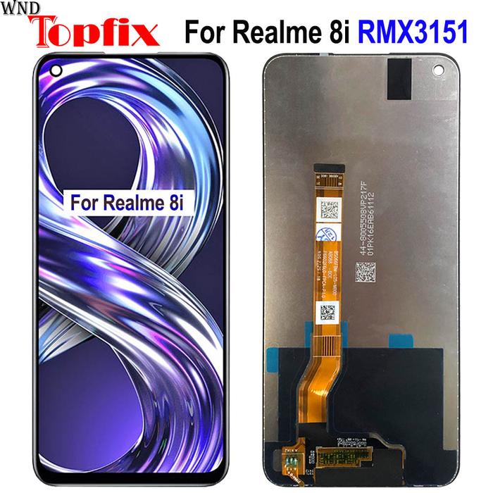 For OPPO Realme 8i LCD Display Touch Screen Digitizer Assembly