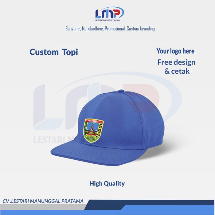 Lestari Merchandise Souvenir Custom Topi Code LMP 1002 / Merchandise Topi / Souvenir Topi / Hadiah T