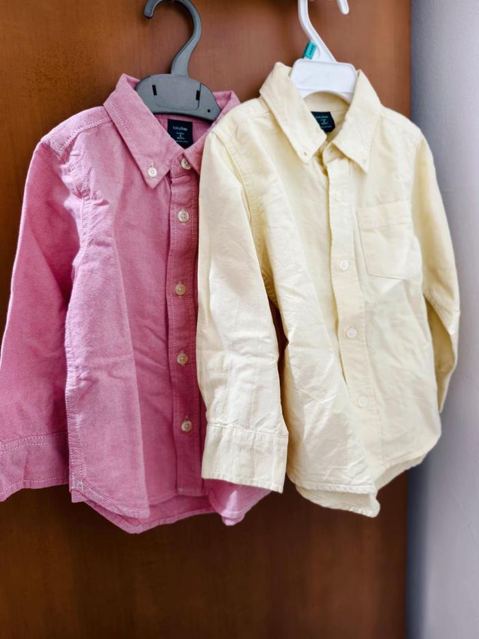ORIGINAL KEMEJA GAP ANAK MIX BRANDED ORI PRELOVED SECOND BEKAS KIDS JUNIOR TODDLER 2 3 4 THN READY S