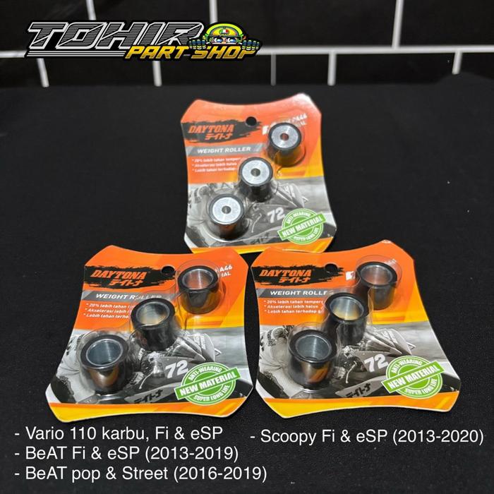 Roller Daytona BeAT Fi eSP, Scoopy fi eSP, Vario 110, Spacy