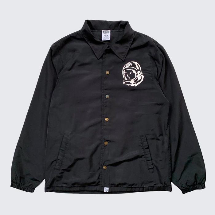 Black Black Nylon Billionaire Boys Club Astronauts Windbreaker Coach Jacket - Unisex - M