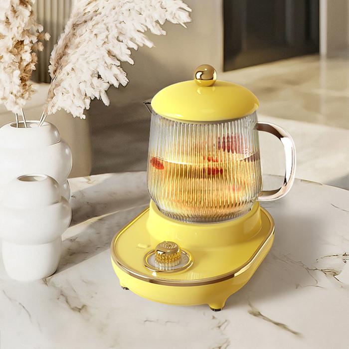 Ketel kaca elektrik portabel 400W, Ketel air kesehatan, Ketel air