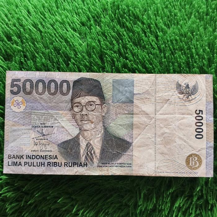 Uang kertas WR Supratman 50000