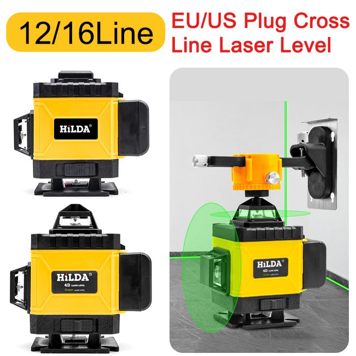 Multipurpose Green Laser Beam Lines 12/16 Lines Cross Line Laser