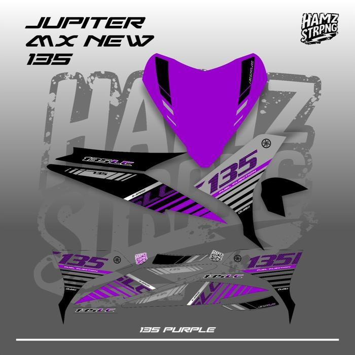 Striping Transparan New Jupiter MX 135 LC Malaysia concept [NTS]